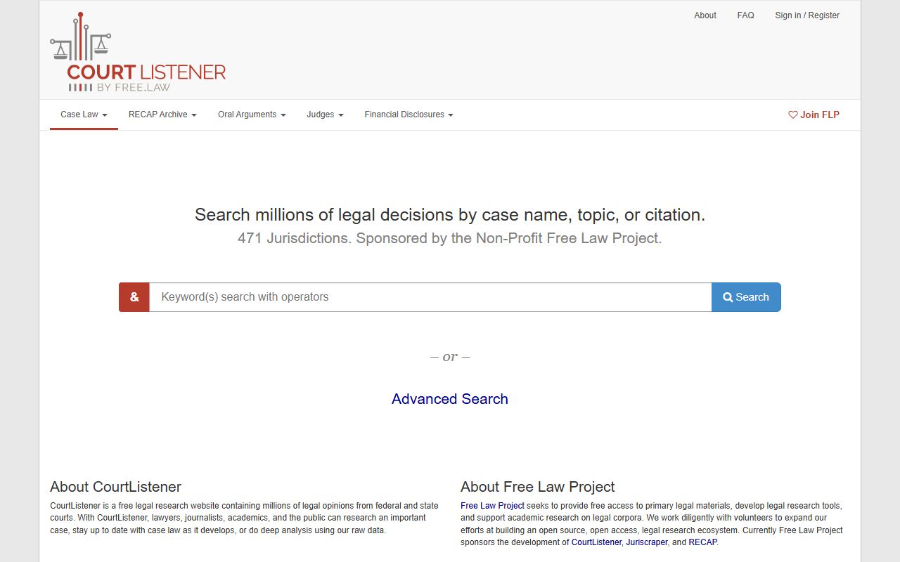 Harrison County Circuit Court CourtListener legal research site